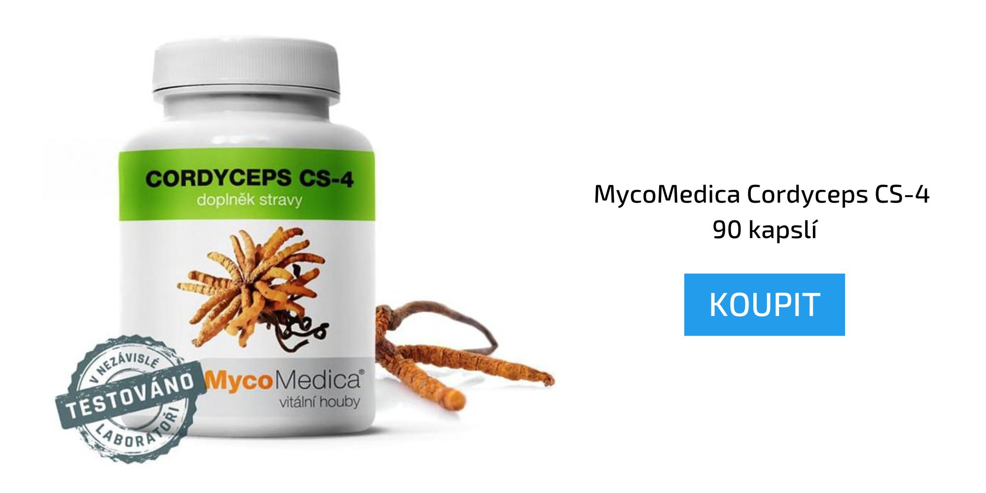 MycoMedica Cordyceps CS-4 90 kapslí